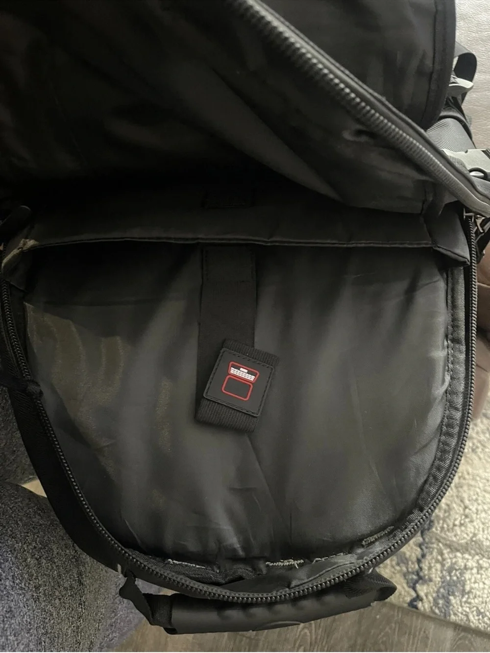 Tactical Military Hiking Backpack Bug Out Bag Black Padded Laptop Multi Use